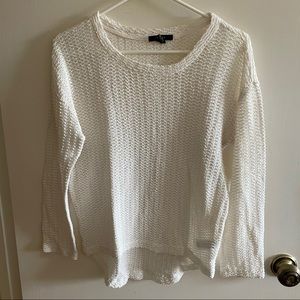Forever 21 off white drop sleeve sweater